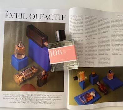 Notre nouveau parfum 106 “spotted” dans Vogue 👀