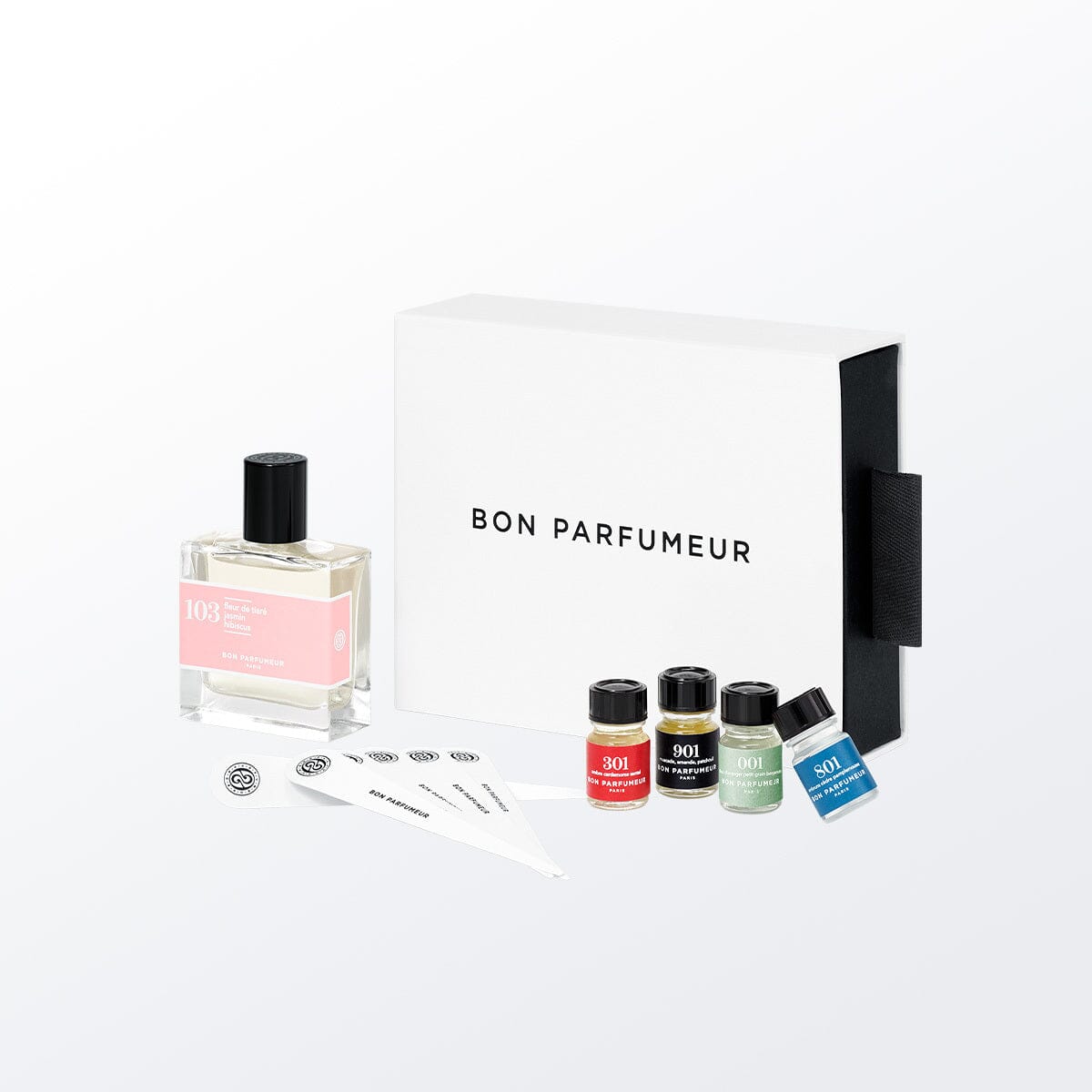 Coffret Signature 30ml + 4 mini-parfums Coffret Bon Parfumeur