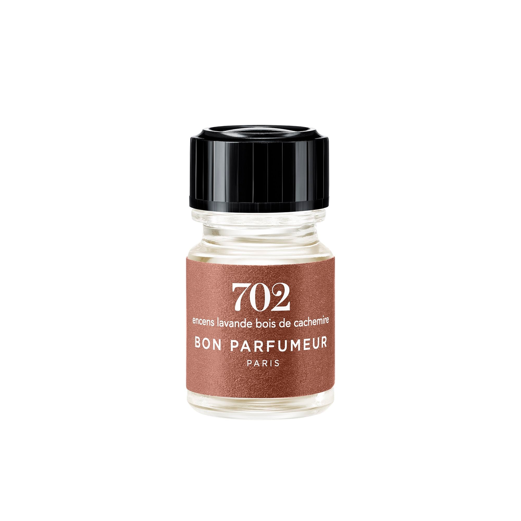 Mini-Parfums 2,5ml Bon Parfumeur France 702: Encens, lavande, bois de Cachemire