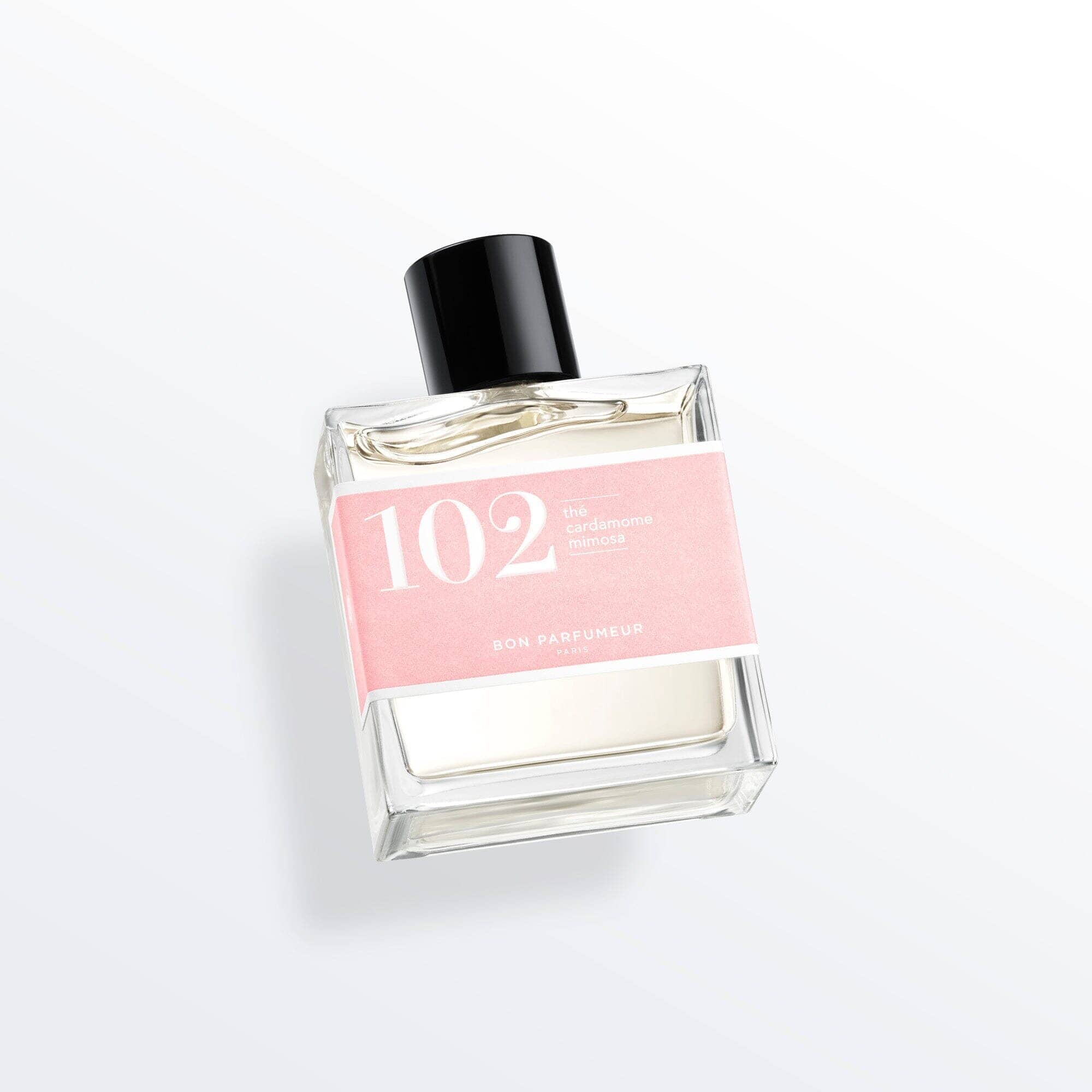 Eau de parfum 102 au thé, à la cardamome et au mimosa Eau de parfum Bon Parfumeur France