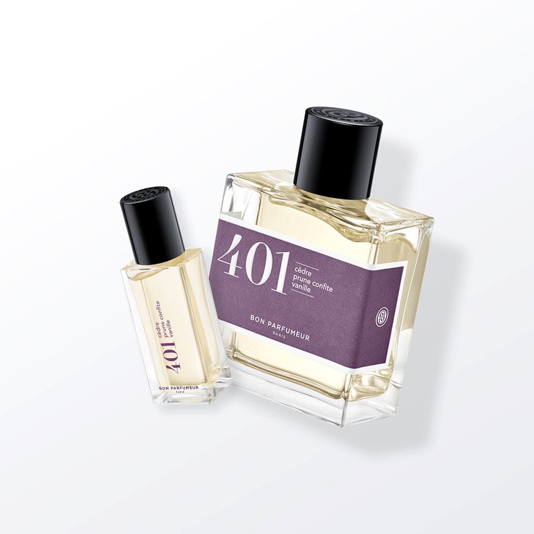 Eau de parfum 401 au cèdre, à la prune confite et à la vanille Eau de parfum Bon Parfumeur France 