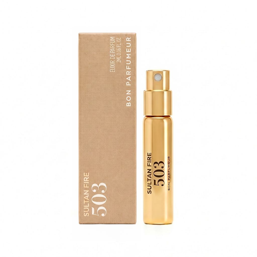 503 Sultan Fire Bon Parfumeur Safran, Noisette Verte, Baume Gurjun 