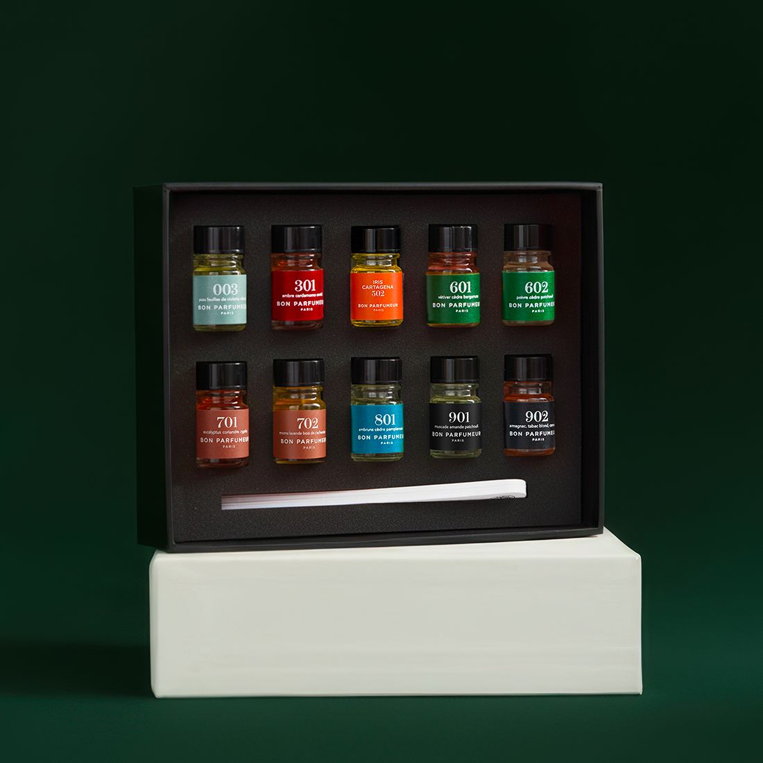 Coffret 10 mini parfums : Édition Masculine Coffret Bon Parfumeur 