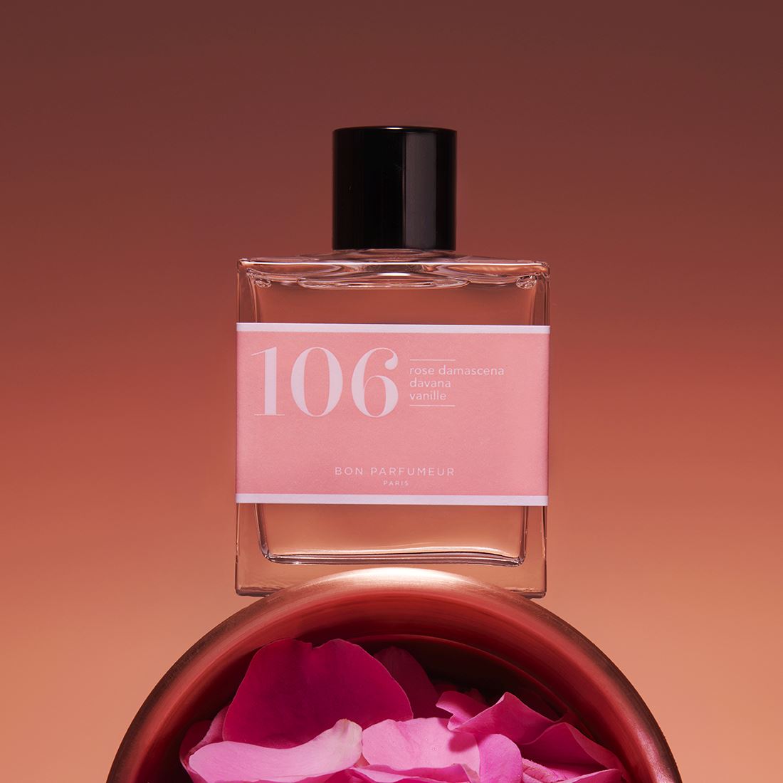 Eau de parfum 106 with damascena rose, davana and vanilla – Bon Parfumeur