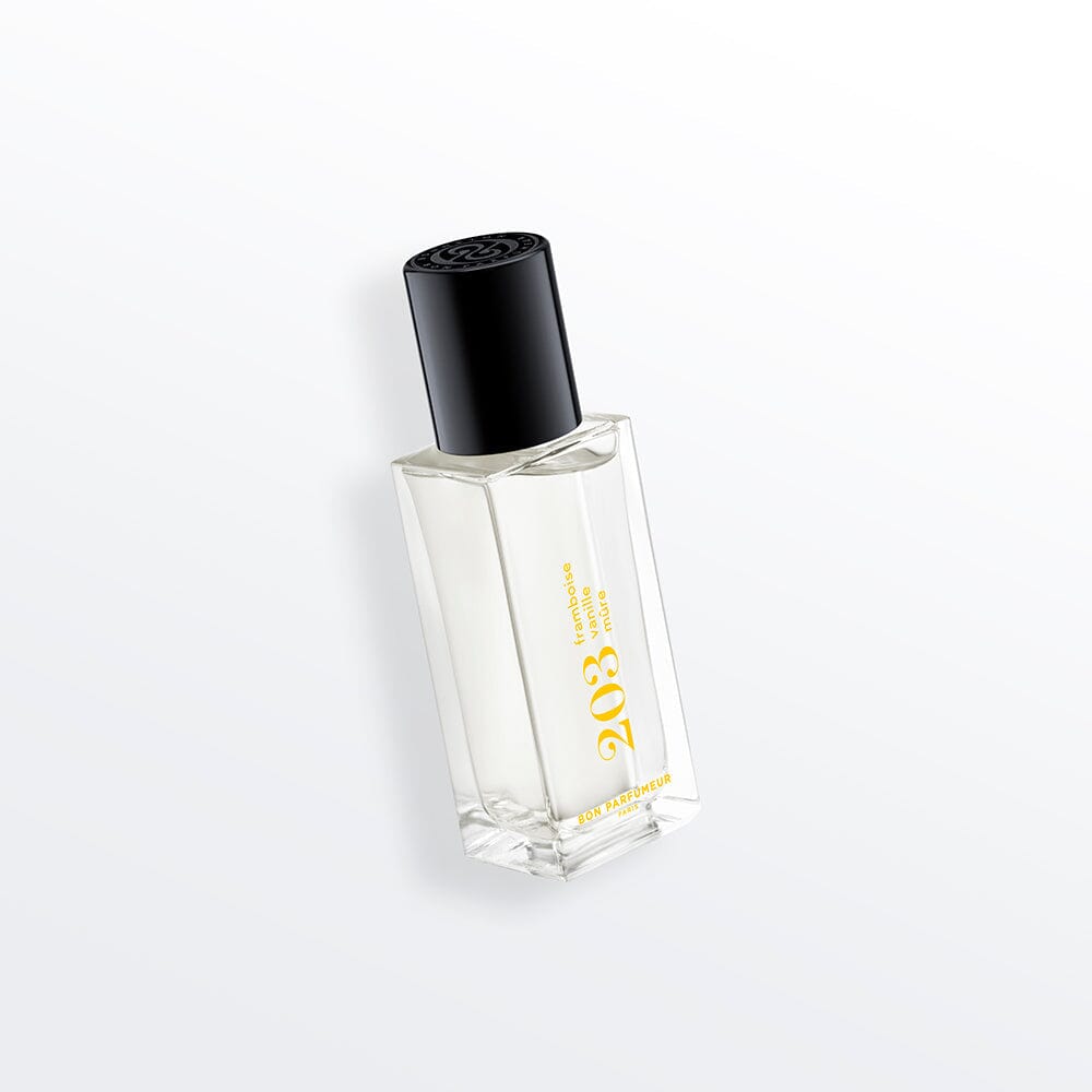 Eau de parfum 203 en format de voyage à la framboise, à la vanille et à la mûre Eau de parfum Bon Parfumeur France 15ml (0,5 fl.oz.) 